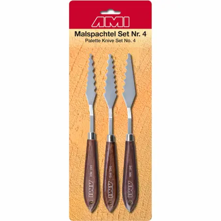 Sada malířských špachtlí AMI č. 4