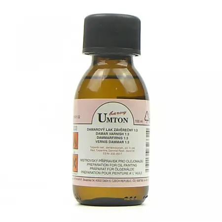 Damarový lak závěrečný Umton  100ml