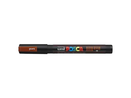 Akrylový fix Uni Posca PC-3M 0,9–1,3 mm – 42 bronzová