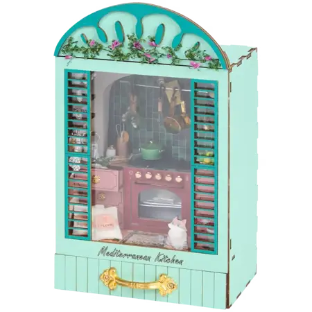 Miniaturní dům Crafts & Co Mediterranean kitchen