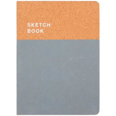 Skicář B5 40 listů gray