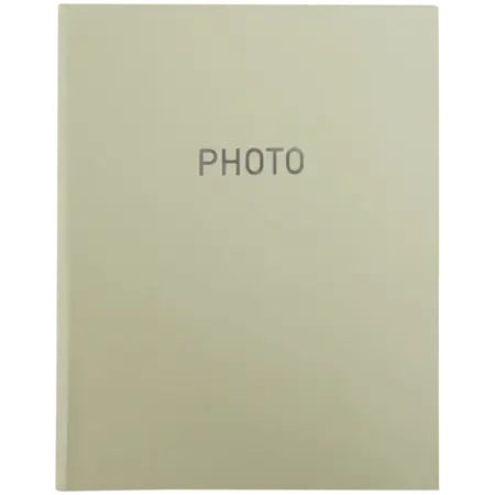 Fotoalbum s přihrádkami green