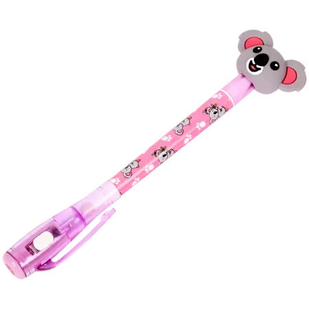 Pero s neviditelným inkoustem koala