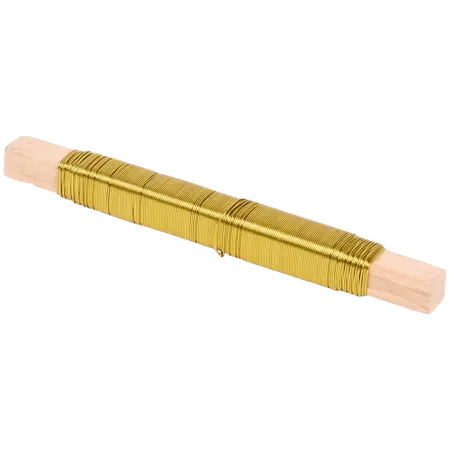 Kovový drát Hobby Flora gold