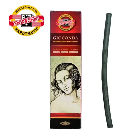 Uhel přírodní kreslící 6-7mm 6ks černý