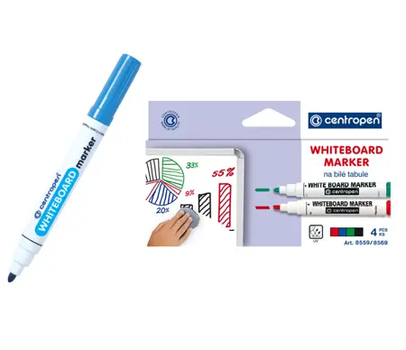 Popisovač na tabule Centropen 2709 sada 4ks