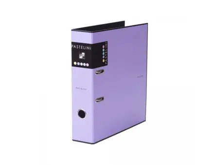 Pákový pořadač A4 70mm PASTELINi lamino fialový