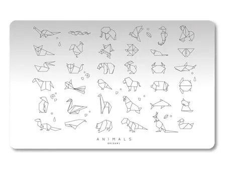 Podložka na stůl Origami animals