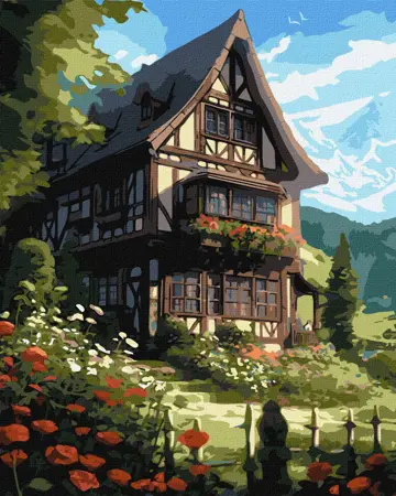  Pohádka na horách 40х50cm