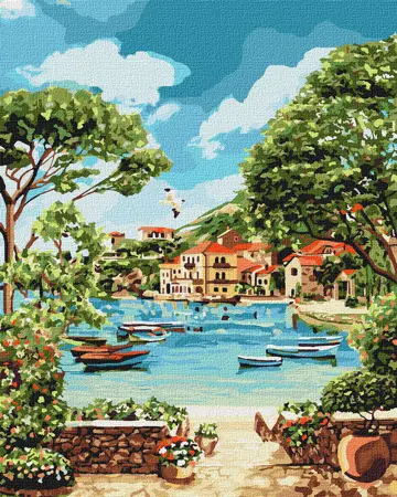 Odpočínek v zátoce 40х50cm