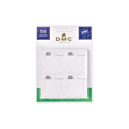 Papírové namotávky na bavlnky DMC (56 ks)