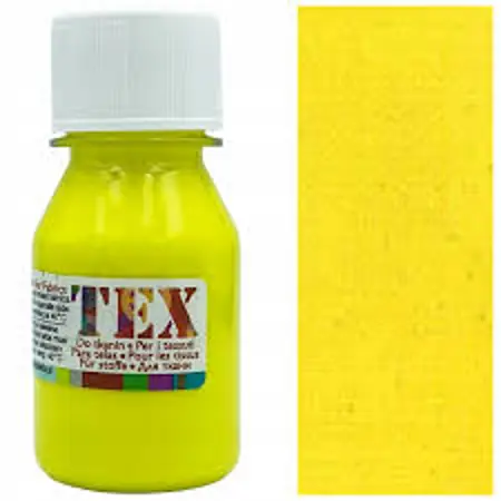 Barva akrylová na textil TEX RENESANS 50 ml  Žluť světlá 110