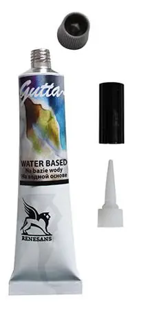 Gutta na hedvábí Renesans 20ml Zlatá 