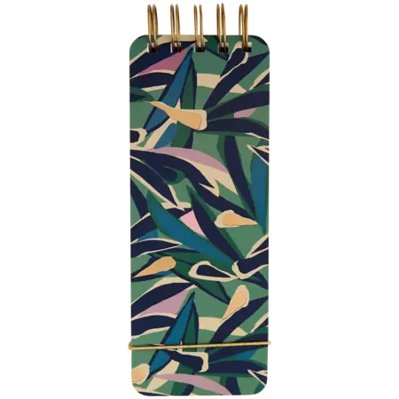 Poznámkový blok listi