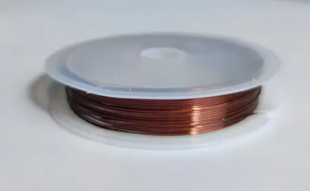 Dekorační drátek Ø0,5 mm  hnědá