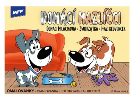 Omalovánky MFP Domácí mazlíčci