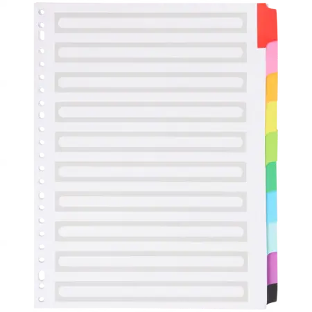 Rozřazovače A4 Office Essentials