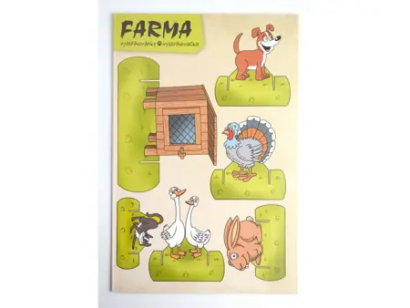 Vystřihovánky Na farmě 