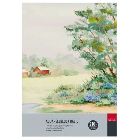  akvarelový papír a3 ami 210gm2 