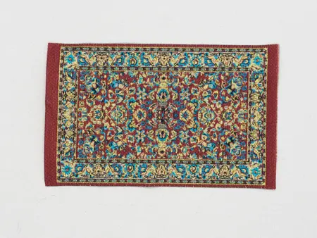 Koberec pro panenku karmínová