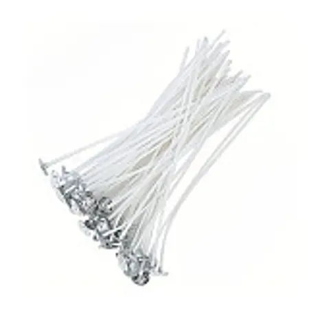 Knoty na svíčky s plíškem 10 cm * 5 kusů 