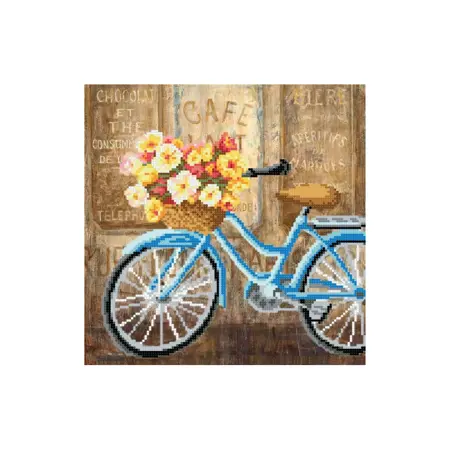 Výlet Předtištěné plátno pro korálkové vyšívání (bez korálků)