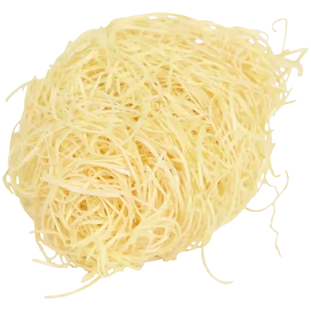 Dekorativní dřevěné hobliny Žlutá 