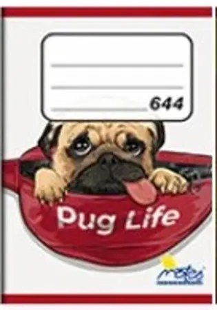 NOTES Sešit  644 pug life