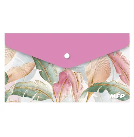 složka M druk DL PP potisk  pink