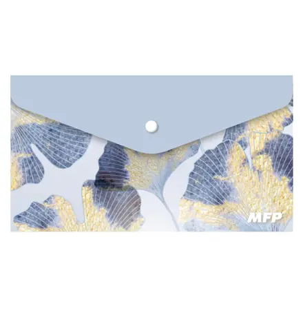 složka M druk DL PP potisk  blue