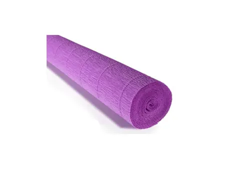 Krepový papír 50x250cm fialová