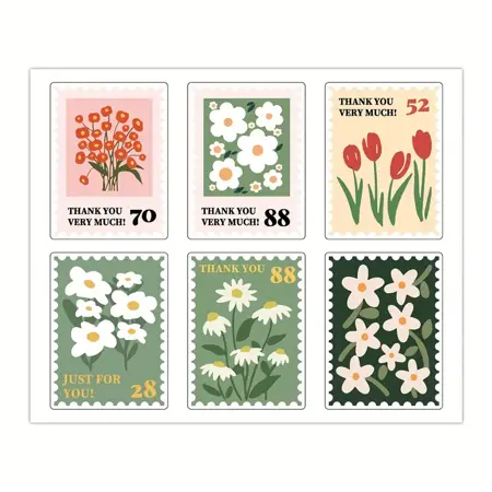 SADA  NÁLEPEK Poštovní známka