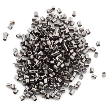 Zamačkávací rokajl váleček black gun 1.5mm 20 kusů