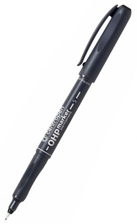 Permanentní popisovač Centropen 2634 OHP SF černý