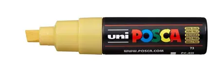 Akrylový fix Uni Posca PC-8K 8 mm – 73 žlutá