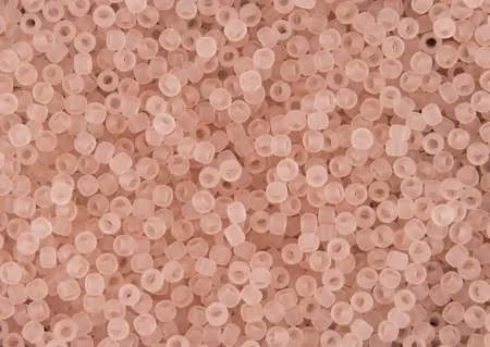  Rokajlové korálky TOHO - Round 11/0 : Transparent-Frosted Rosaline TR-11-11F