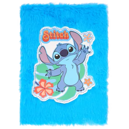Plyšový poznámkový blok Disney Stitch blue