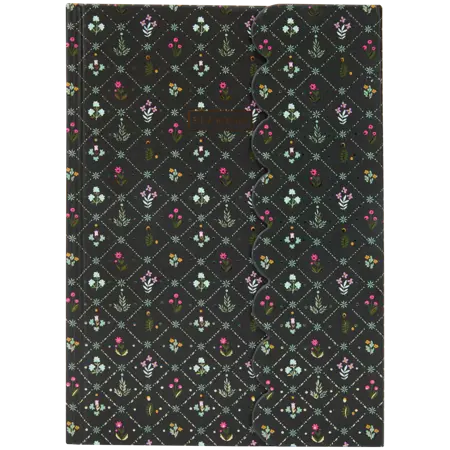 Plánovač Polní květy tmavý