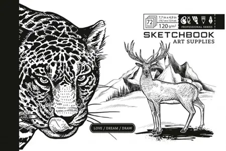 Sketchbook HILL B6 19,7×12,4 cm