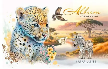 Sketchbook STILL LIFE A4 gepard