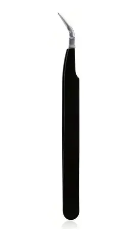 precizní zahnutá pinzeta 12 cm