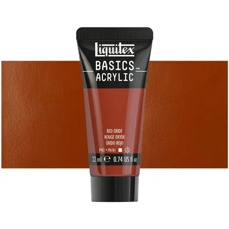 Akrylová barva Liquitex Basics 22 ml – 335 red oxide