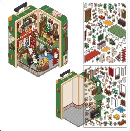 Sada samolepek – Soukromá sbírka