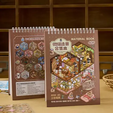 Kniha samolepek Kapibara – 20 scén, 20 archů