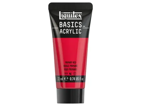 Akrylová barva Liquitex Basics 22 ml – 415 primary red 