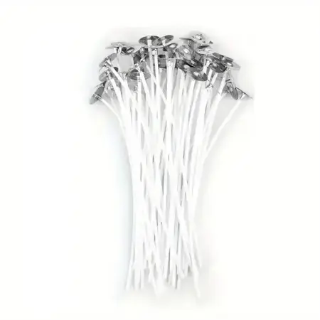 Knoty na svíčky s plíškem 20 cm – 5 kusů