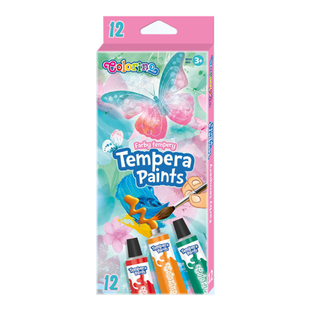 Temperové barvy Colorino Follow your Dreams 12ks