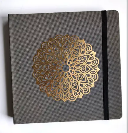 Skicář Zlatá mandala  20 × 20 cm | 50 listů
