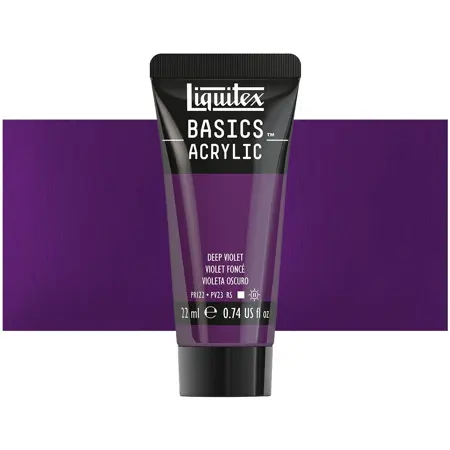 Akrylová barva Liquitex Basics 22 ml – 115 deep violet 