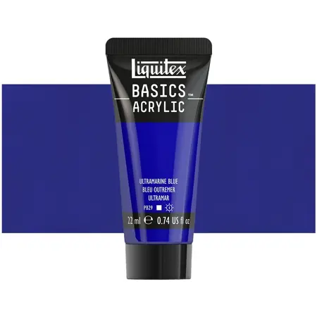 Akrylová barva Liquitex Basics 22 ml – 288 ultramarine blue 